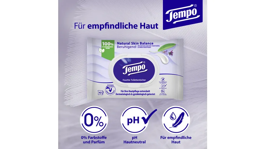 Tempo Feuchtes Toilettenpapier