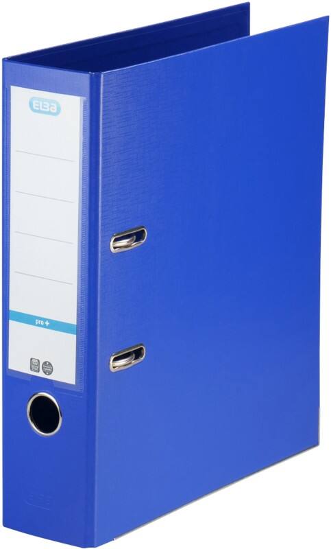 ELBA Rado Star Smart Pro  Ordner DIN A4 80 mm Blau 2 Ringe PP (Polypropylen) Matt Hochformat