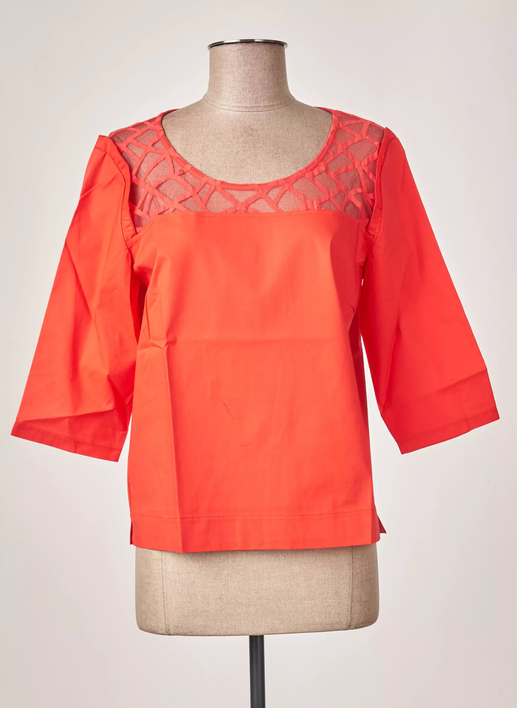 Maloka Tops Femme couleur rouge
