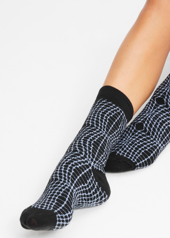 Socken (4er Pack) mit Geschenkkarte mit Bio-Baumwolle