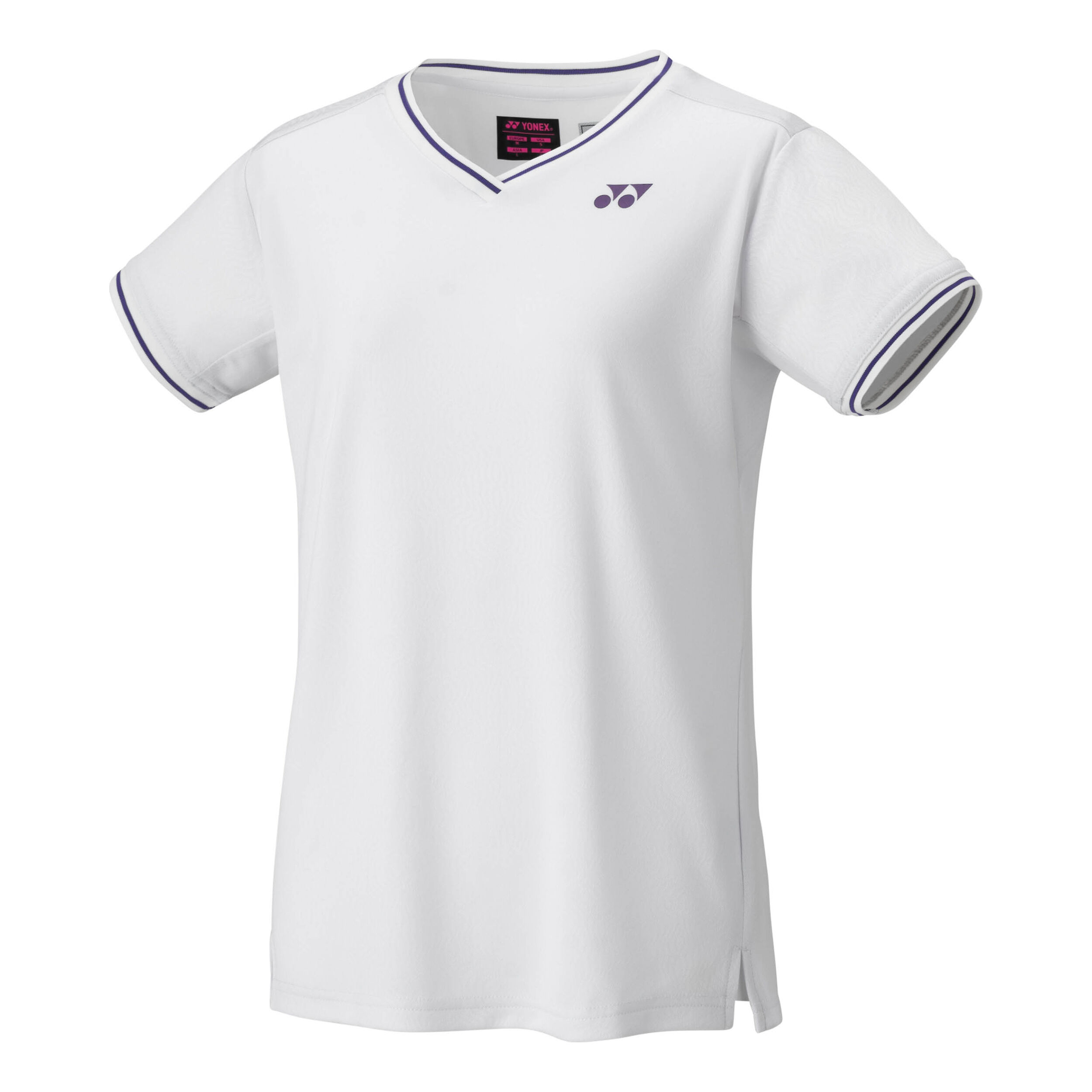 Crew Neck T-Shirt Damen - Weiß