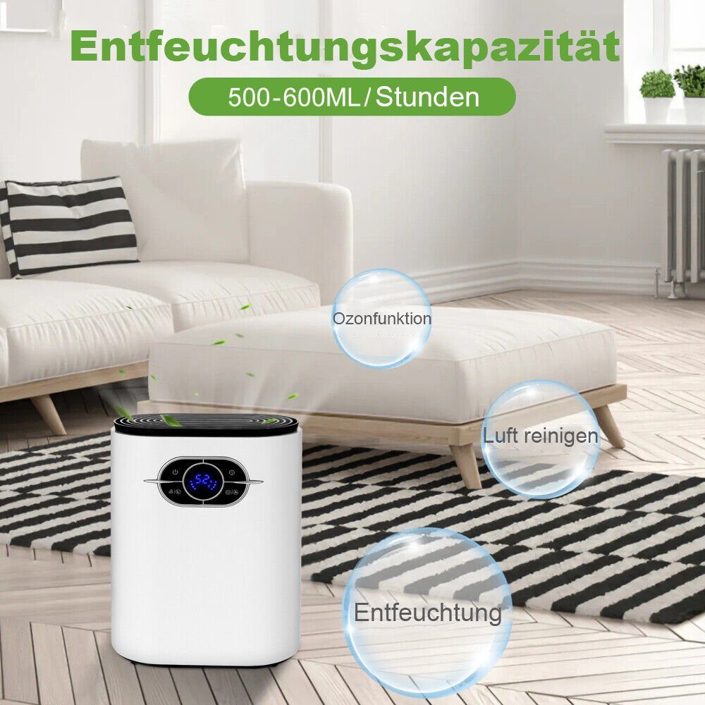 Yoyaxi Luftentfeuchter Leiser elektrischer Luftentfeuchter - Effizient und kompakt, Mini-Größe für hohe Praktikabilität, Geringer Energieverbrauch