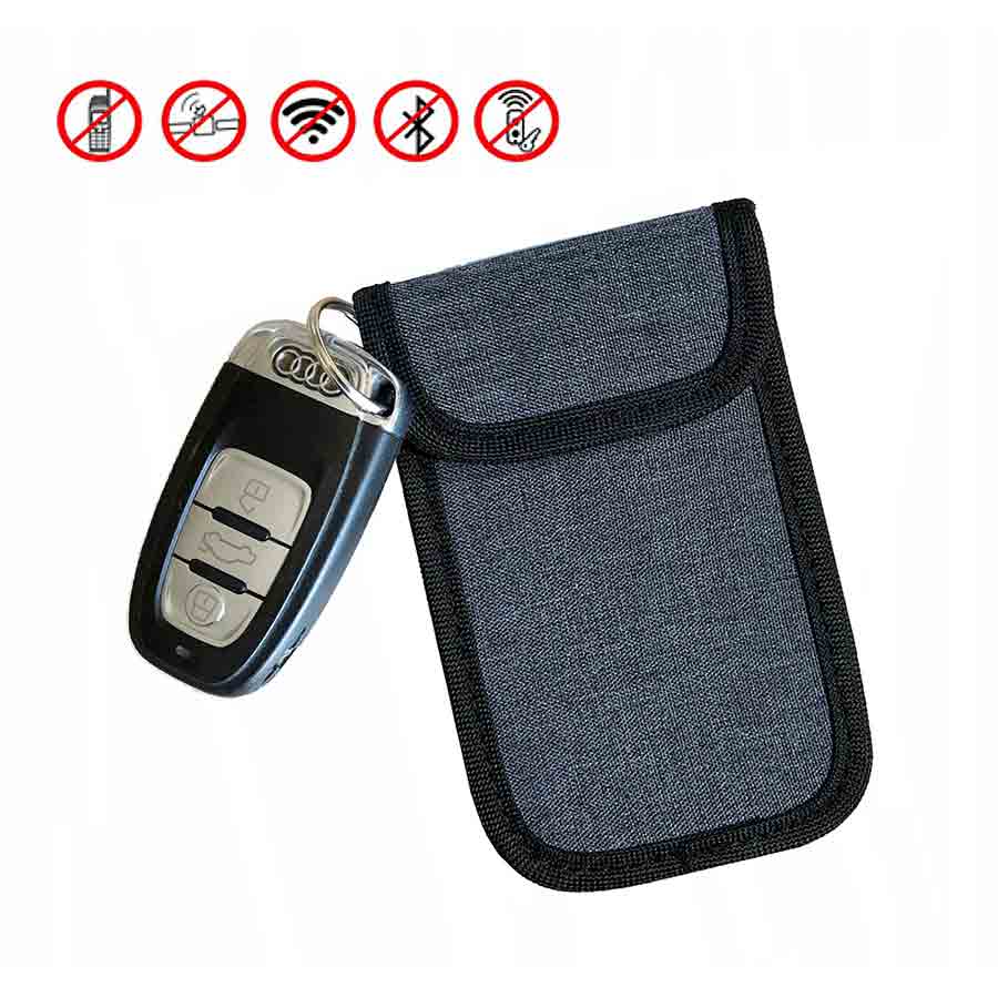 Keyless Guard Gr. M in Graphit-Optik, Hochformat - ATU