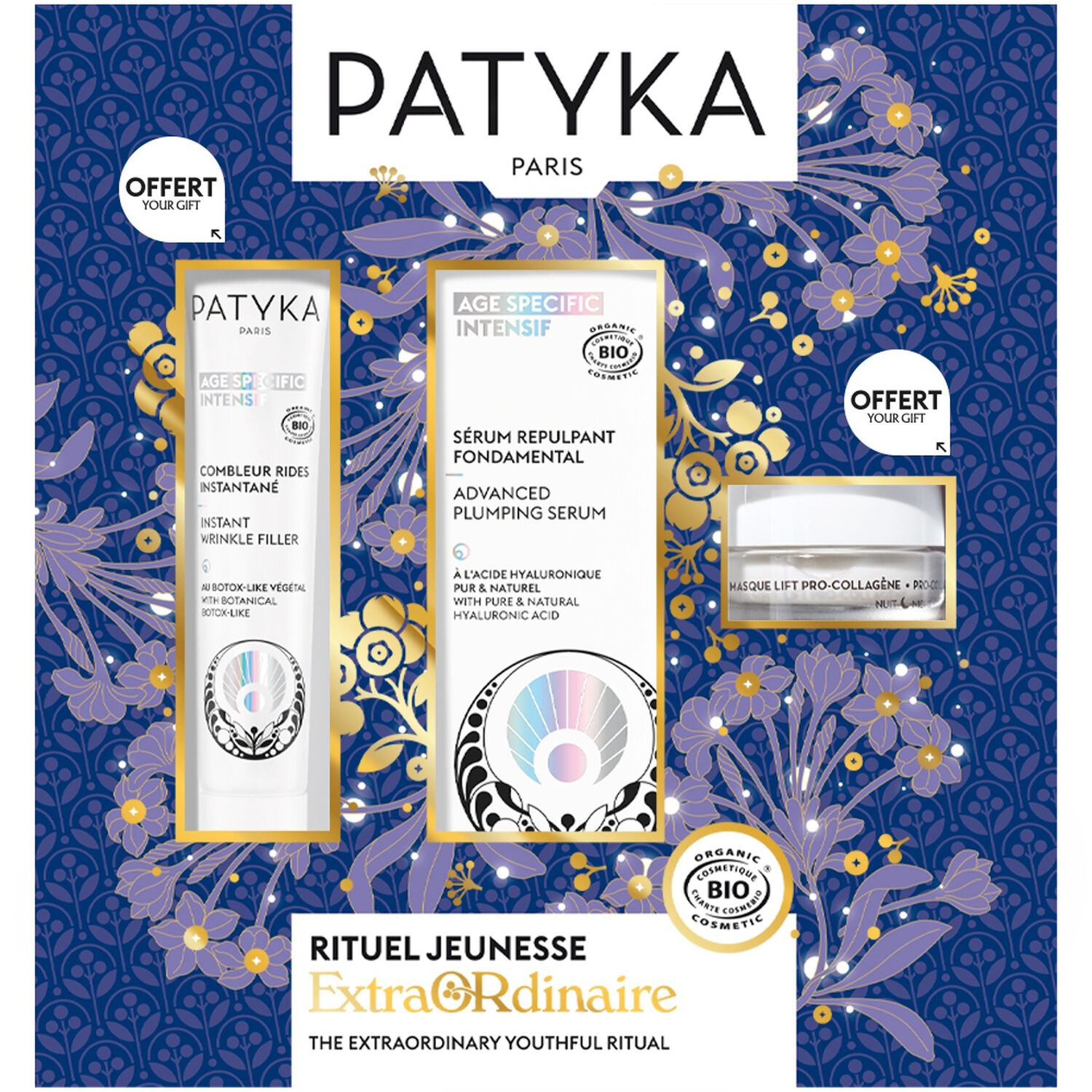 Patyka Rituel Jeunesse Extraordinaire Coffret Soin Visage