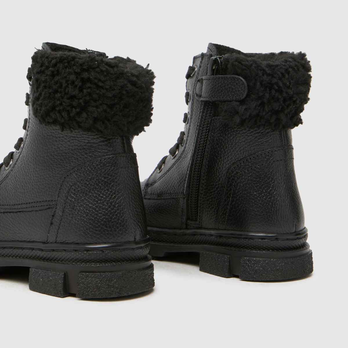 Schuh fekete Charley szőrme Lány kisgyermek csizma