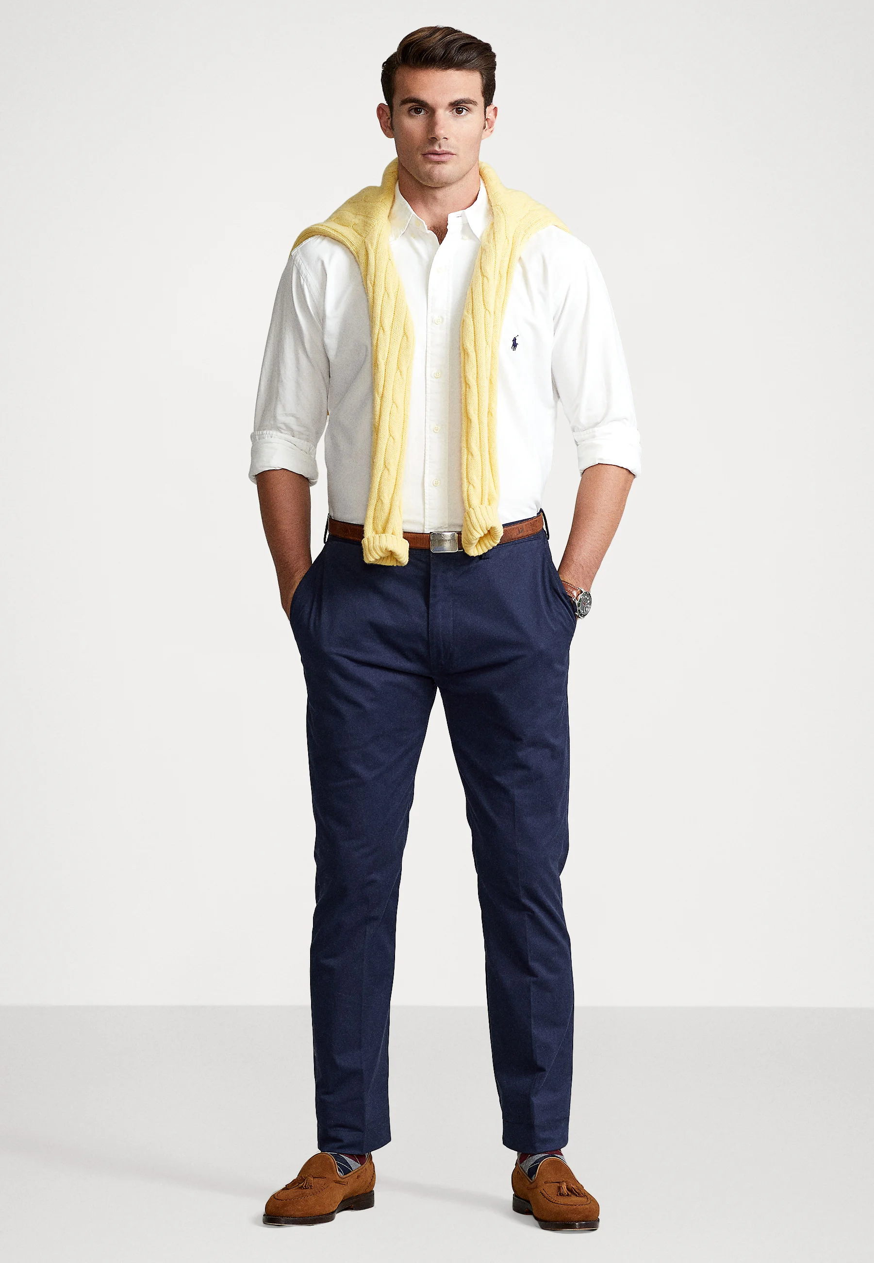 Camisa deportiva de manga larga Polo Ralph Lauren Big & Tall