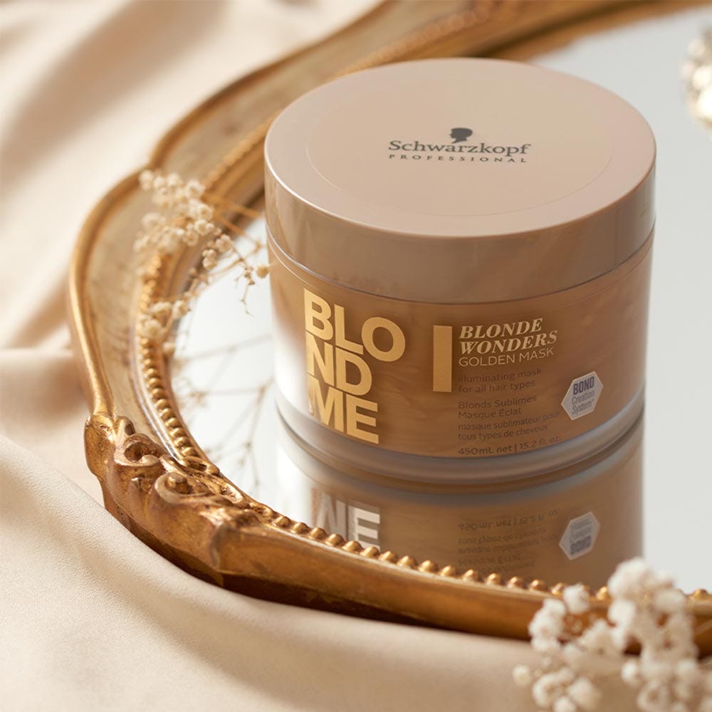 Schwarzkopf Blondme Wonders Golden Mask 450 ml