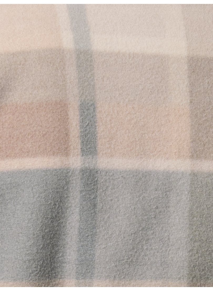 Trigema Strickmütze TRIGEMA Fleece-Mütze mit Karo-Muster