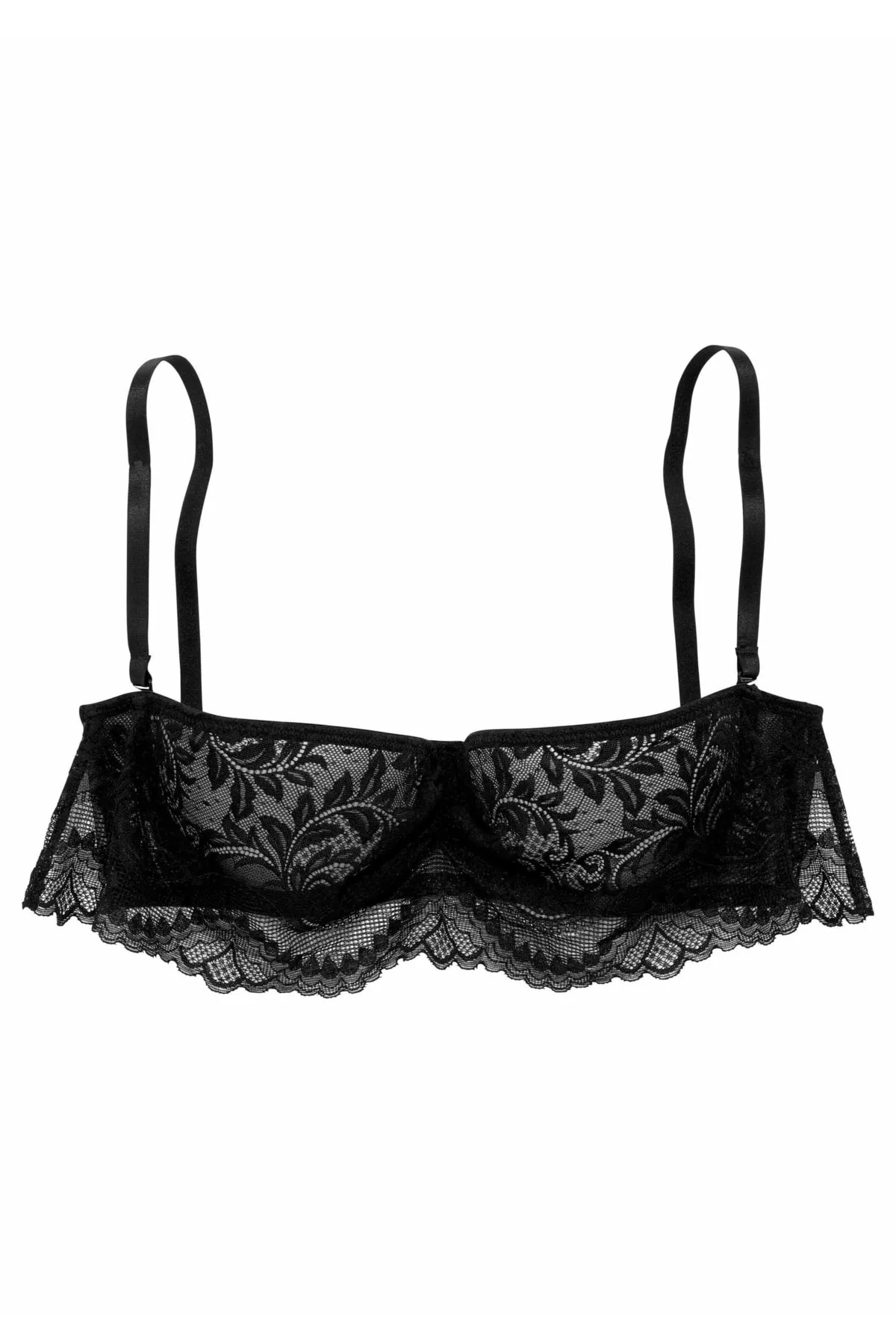 PETITE FLEUR GOLD  BH - Schwarz - Unifarben