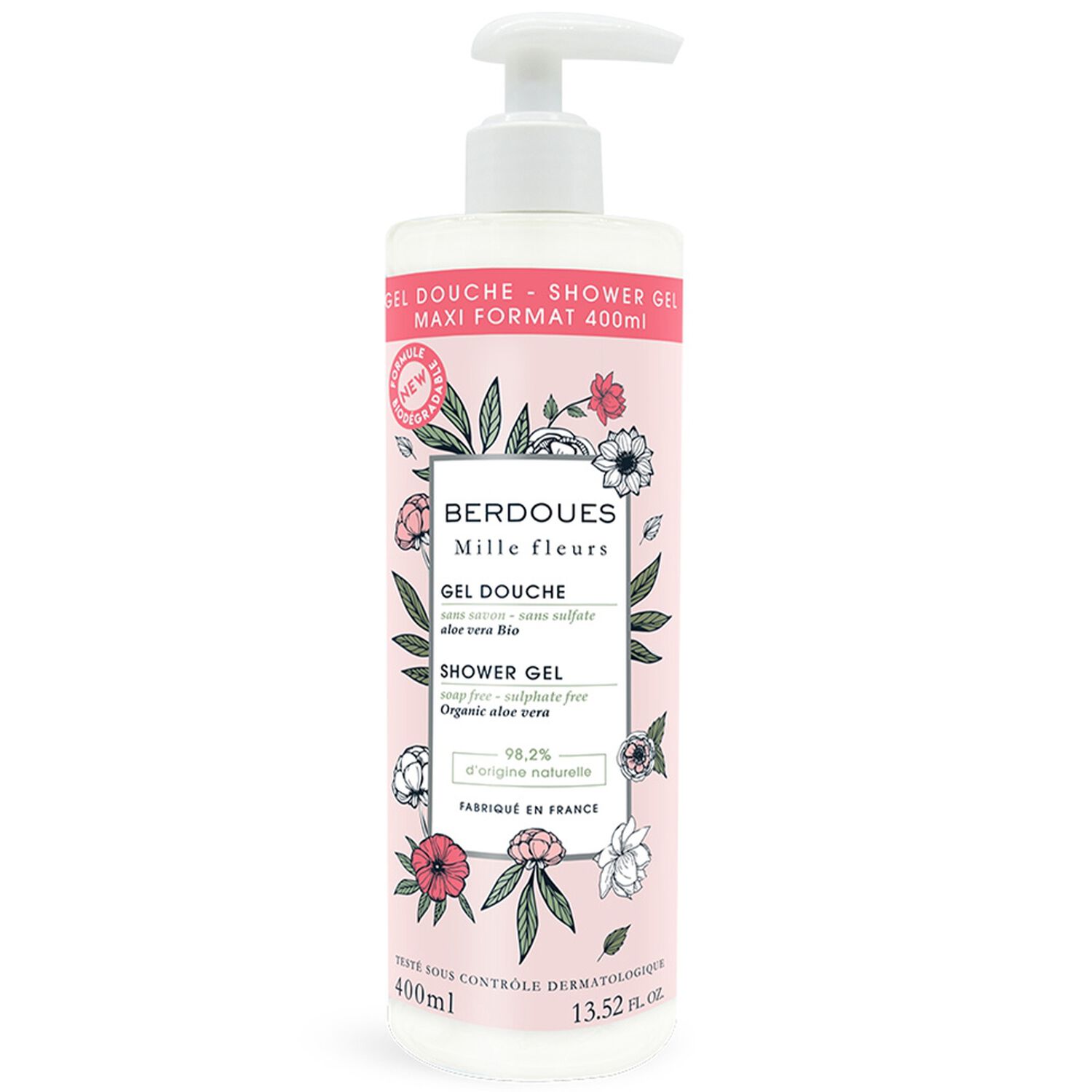 Berdoues Mille Fleurs Hydratation Gel Douche 400 ml