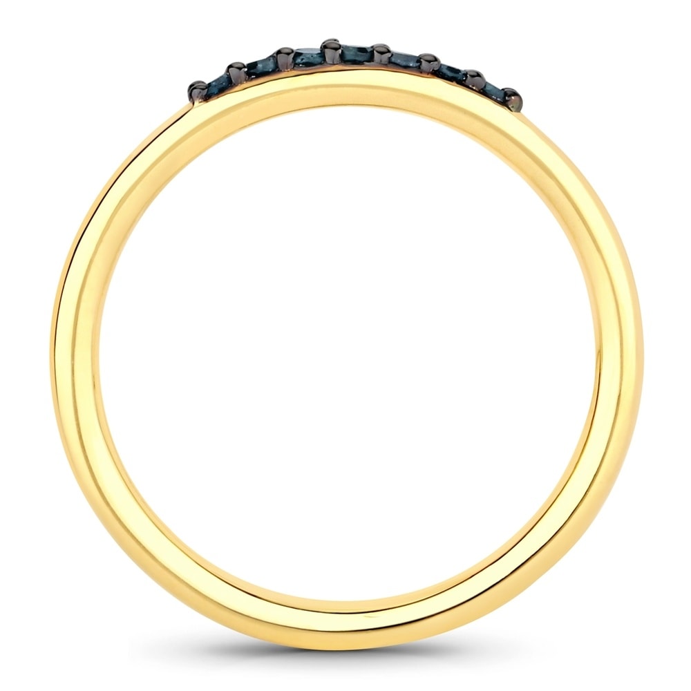 Rafaela Donata Bague Argent sterling Diamant en Or jaune Bague