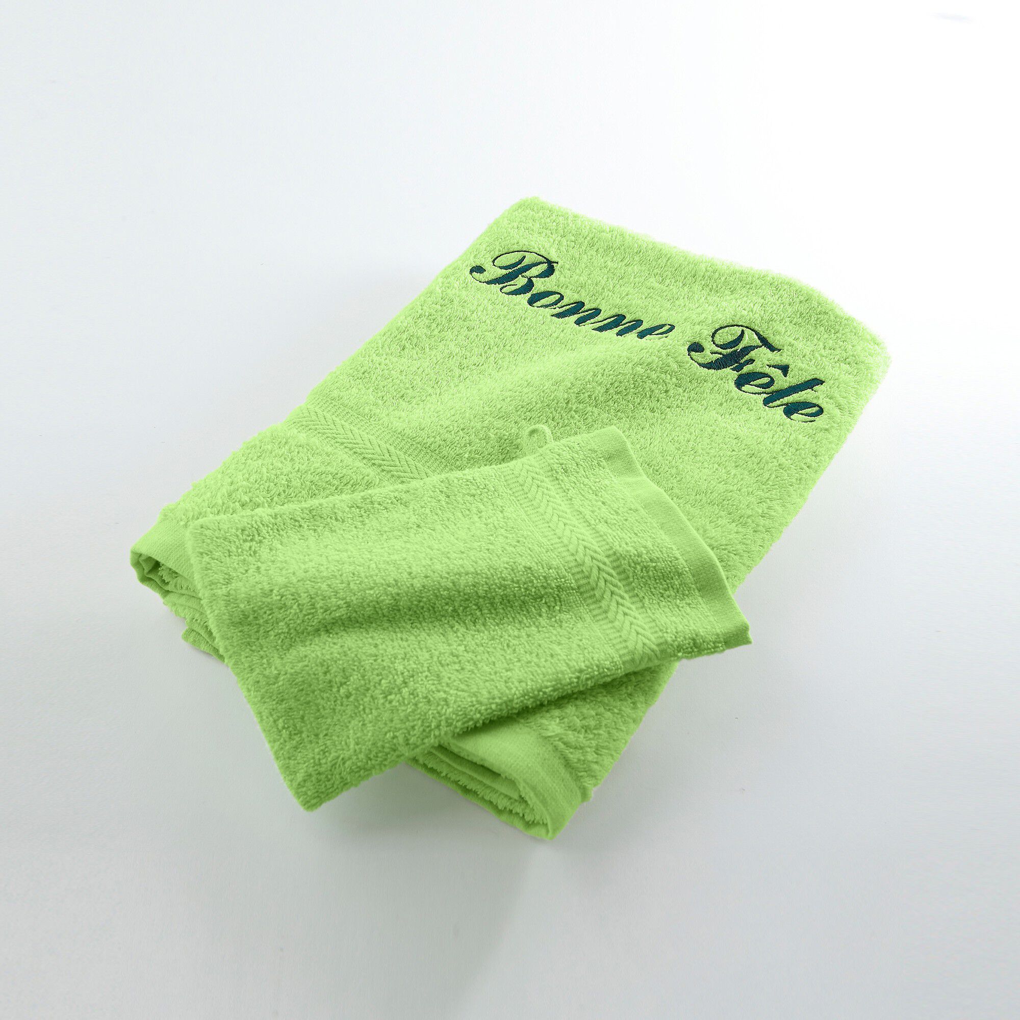 Serviette éponge personnalisable confort moelleux