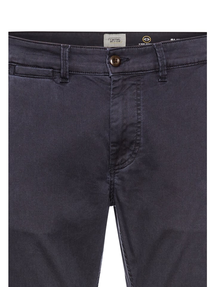 Camel Active Basic Chino Slim Fit in Dunkelblau günstig kaufen