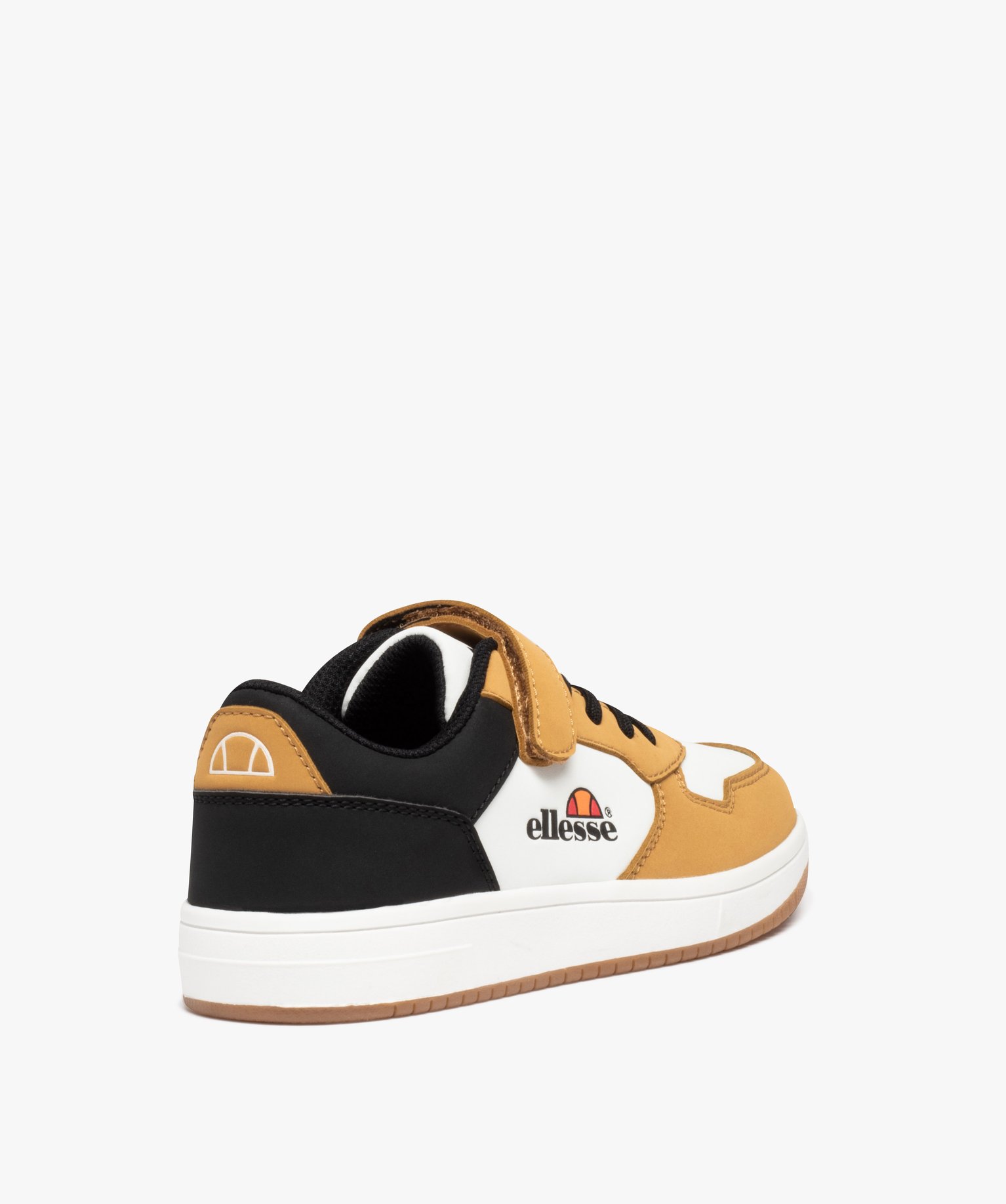 Baskets tricolores avec fermeture scratch Garçon - Ellesse blanc | GEMO