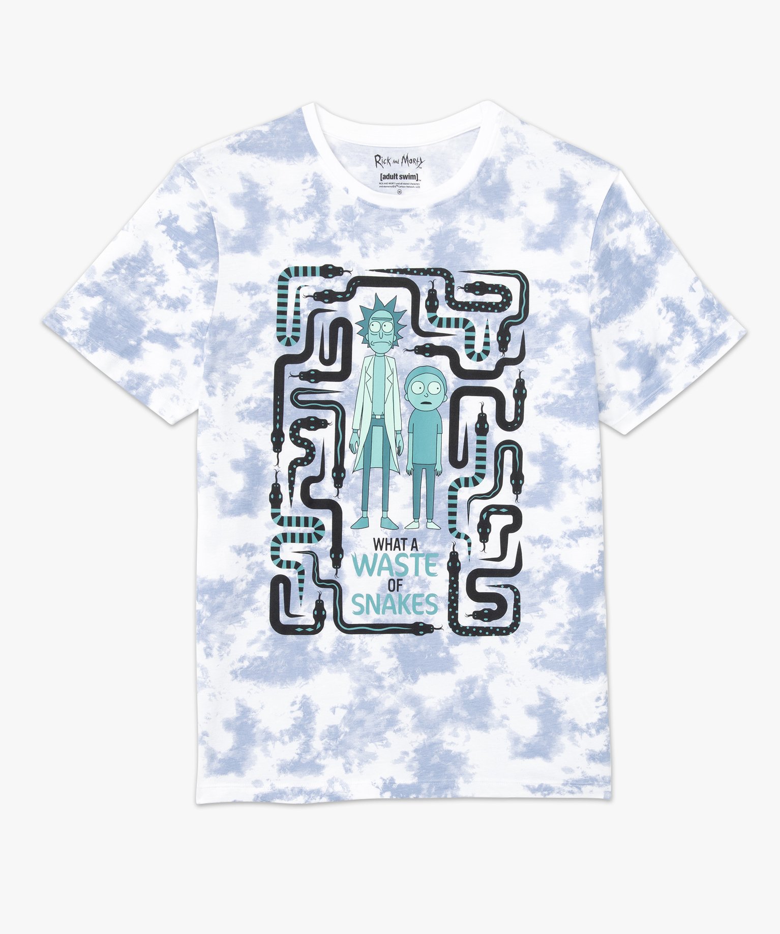 Tee-shirt homme à manches courtes imprimé - Rick & Morty blanc | GEMO