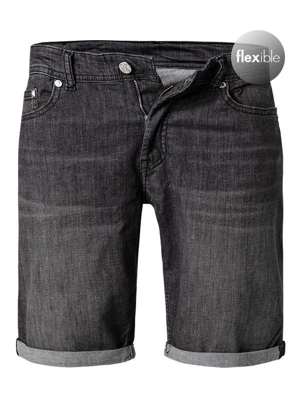 KARL LAGERFELD, Jeansshorts, Baumwolle T400®, schwarz