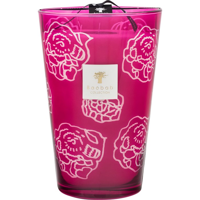 Kerze Roses Burgundy