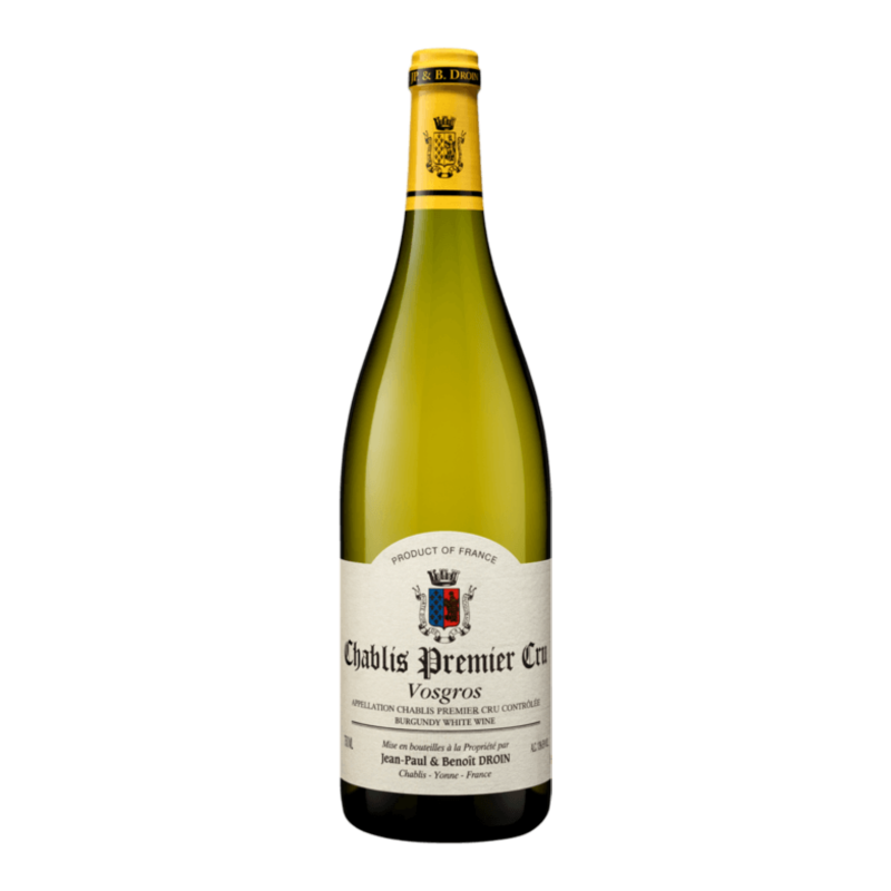 Chablis 1er Cru Vosgros 2022 - Chablis Premier Cru - Bourgogne - Jean-Paul Droin (75CL.)
