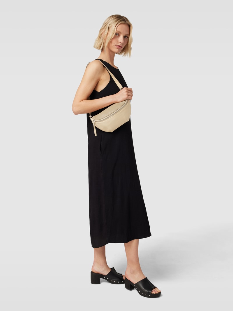 Crossbody Bag aus Leder Modell 'Tavia' in sand
