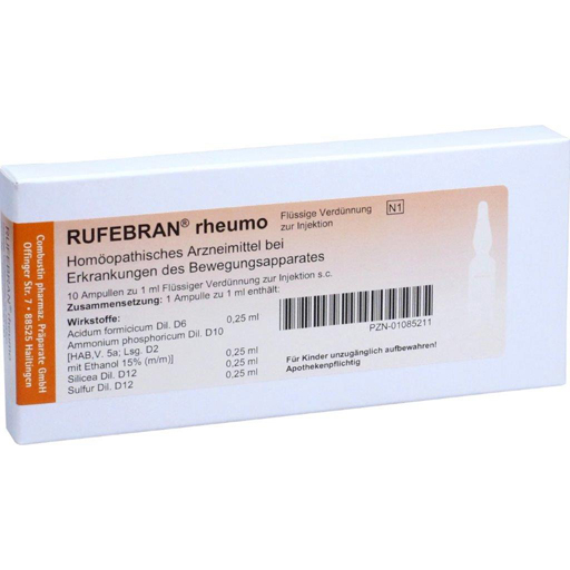 RUFEBRAN rheumo Ampullen  10 St  Ampullen
