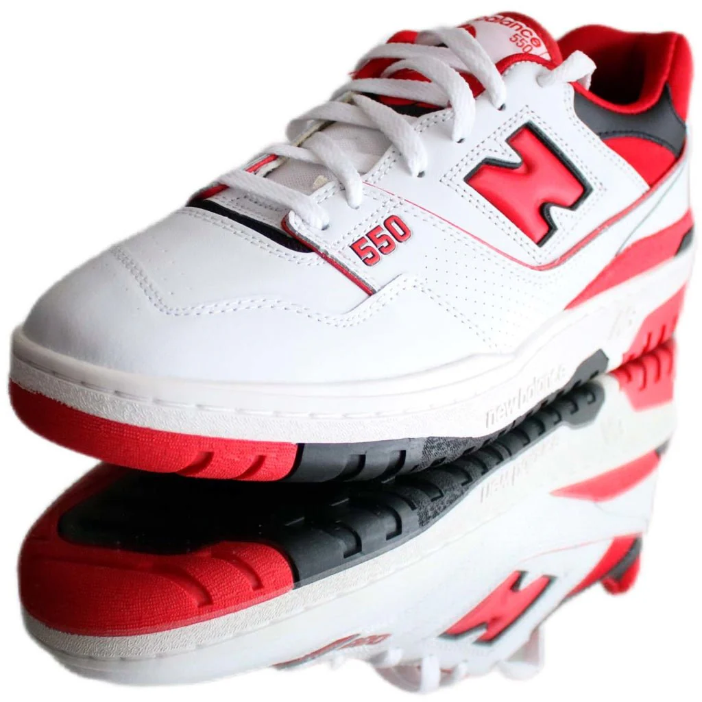 New Balance 550 White Red