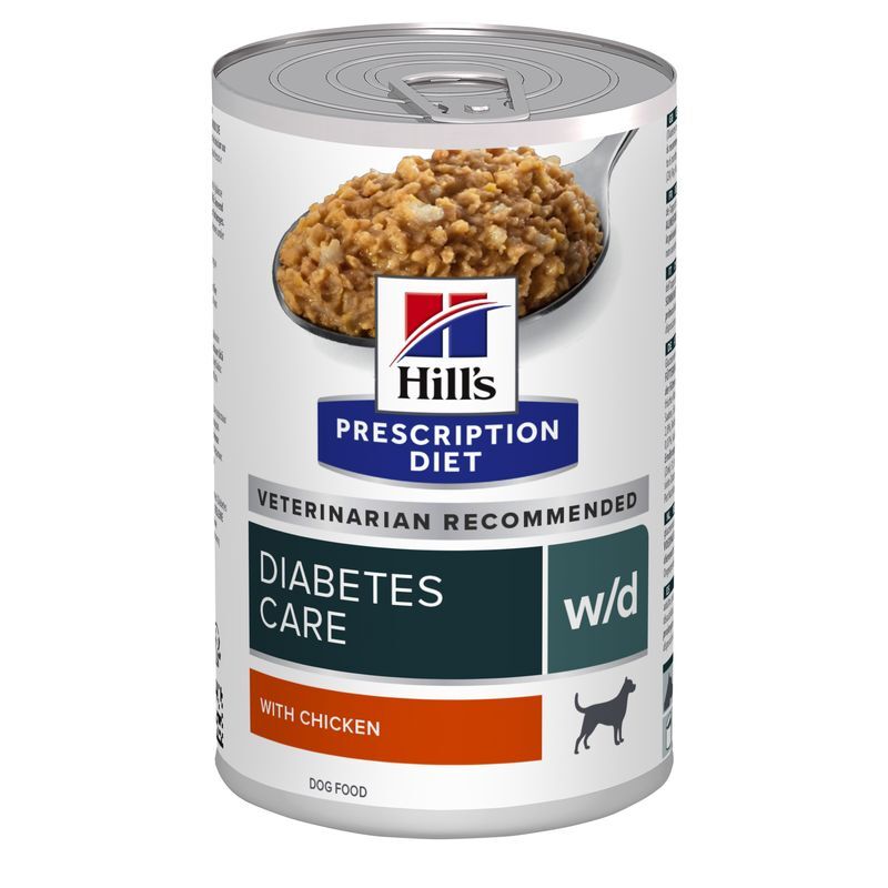 Hill's Diabetes Hill's Prescription Diet w/d mit Huhn 12x370 g
