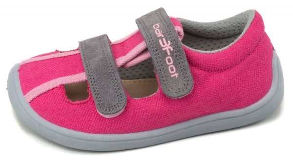 bar3foot Elf ~ Canvas Sandale ~ Pink