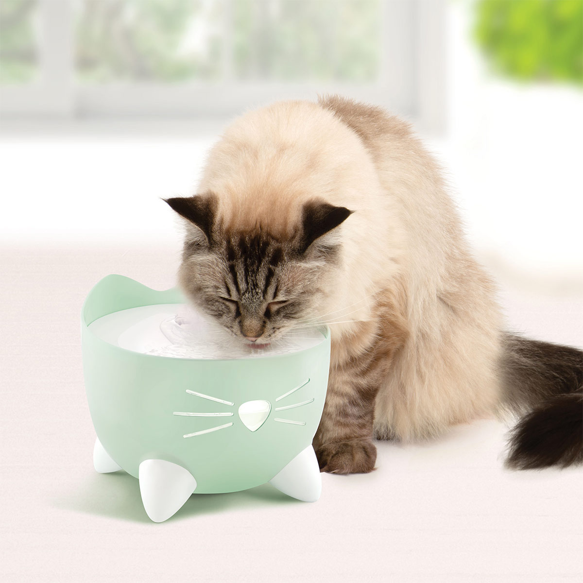 Catit Pixi Trinkbrunnen mintgrün günstig kaufen