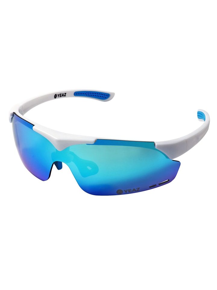 YEAZ SUNUP Magnet-Sport-Sonnenbrille in mattweiß günstig kaufen onesize