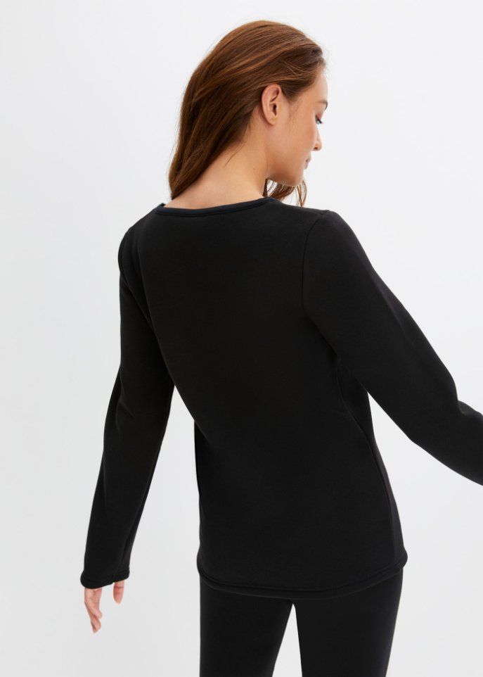 Thermo Funktionsshirt mit Kuschelfleece Futter