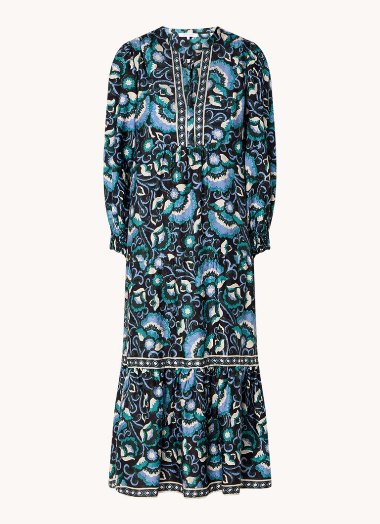 Vestido midi Sanda con estampado floral de Gerard Darel