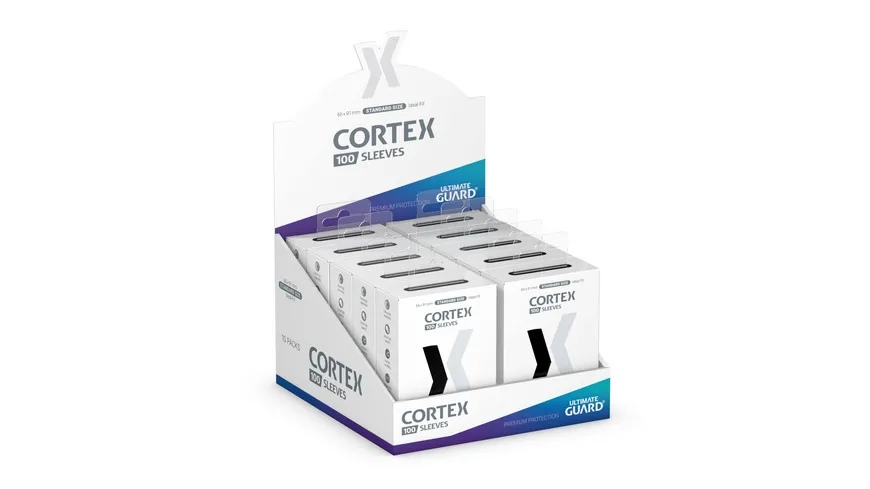Ultimate Guard Cortex Sleeves Standardgröße Schwarz (100)