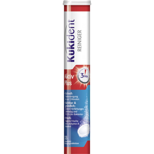 Kukident Aktiv Plus 33 Tabs