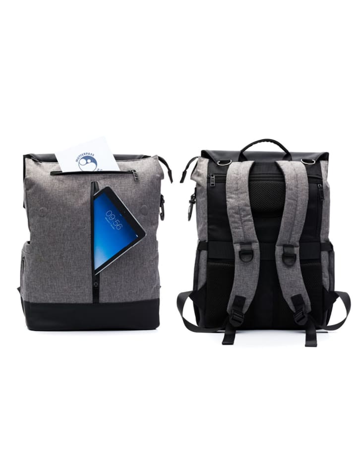 fillikid Wickelrucksack Osaka Exklusiv in Grau Melange günstig kaufen onesize