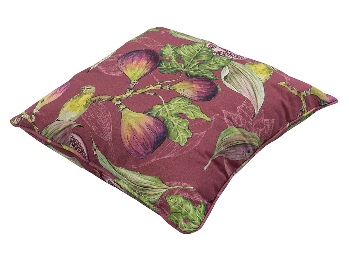 Madison Jasmijn bordeaux 50 x 50 Dekokissen