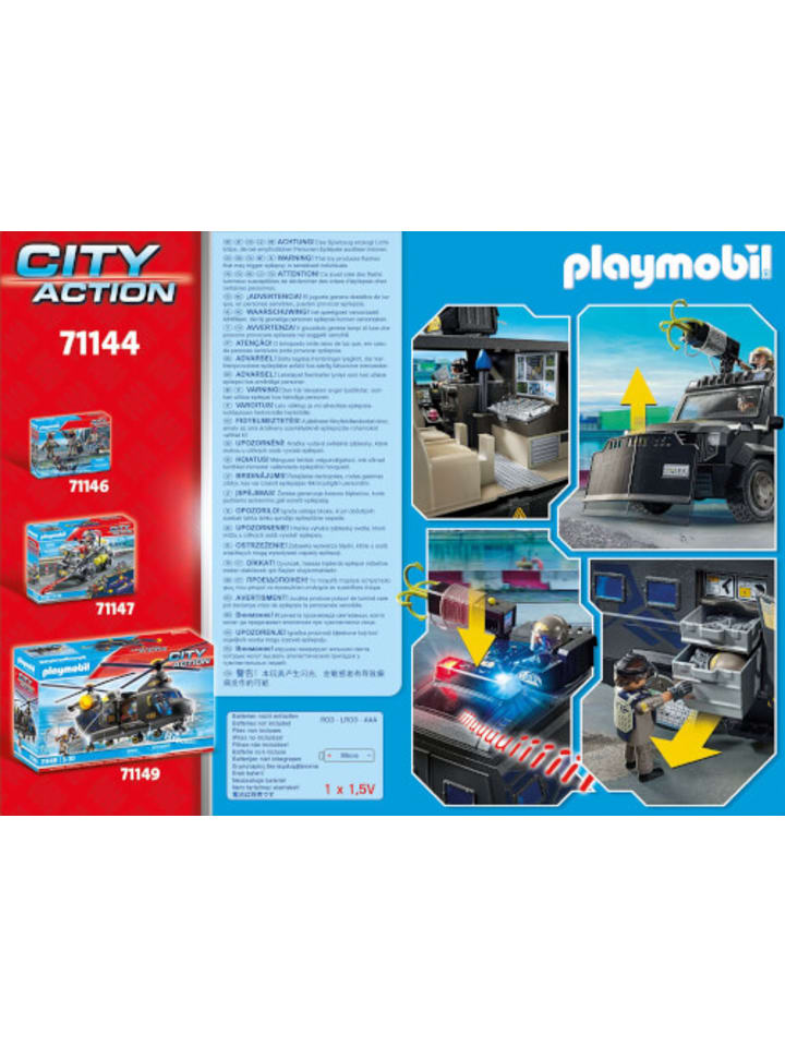 Playmobil Spielfigur Set City Action SWAT-Geländefahrzeug, 6-12 Jahre günstig kaufen onesize