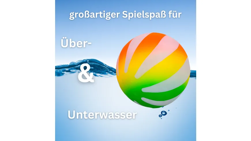 alldoro 60210 - Wasser Spiel- und Tauchball
