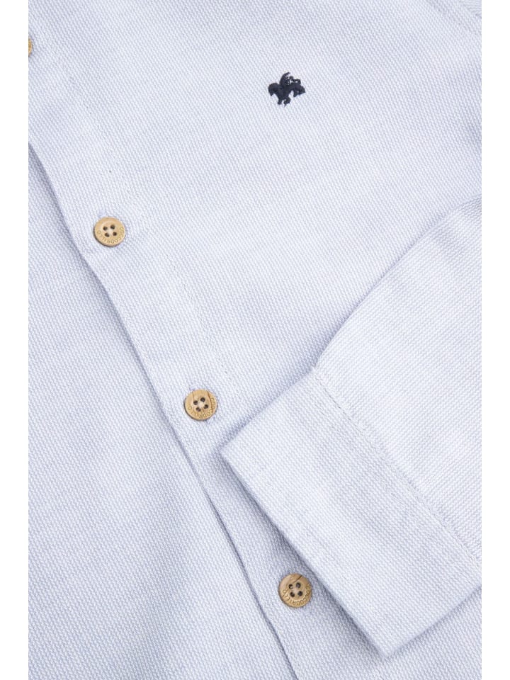 Coccodrillo Langarmhemd in blau günstig kaufen