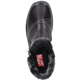 Rieker Ankle Boots in schwarz