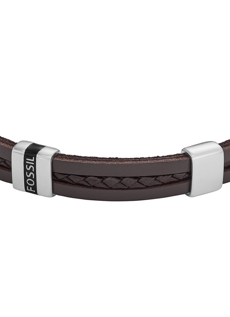 Fossil Leather Bracelet JF04133040