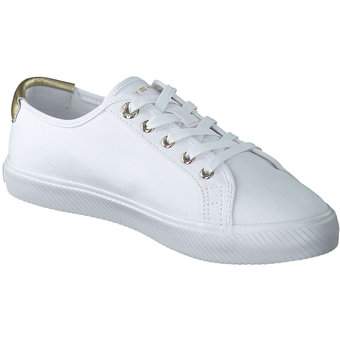 Tommy Hilfiger Lace Up Vulc Sneaker in weiß