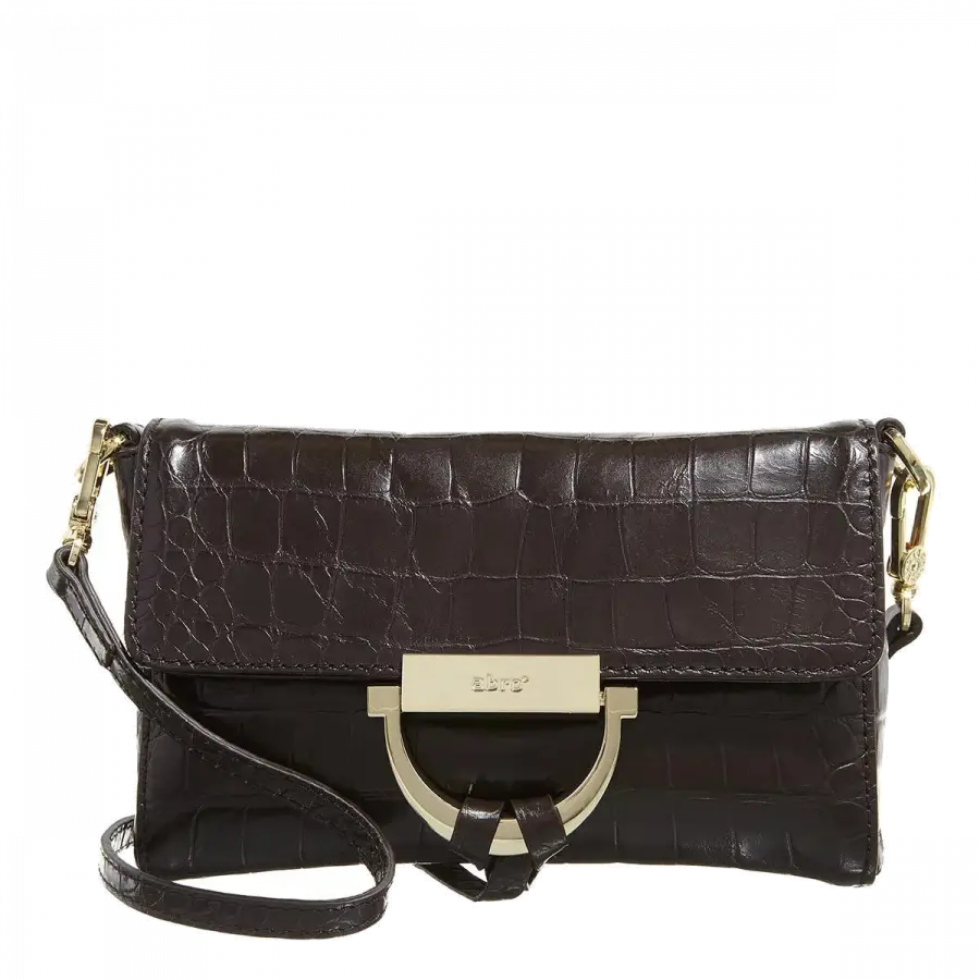 Abro - Abro Shoulder Bags Leder Dark Brown - braun