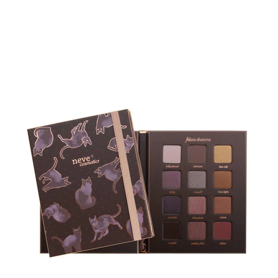 Incarnato Feline Dreams Artdiary paleta - paleta za oči, paleta za lice, kompaktno sjenilo