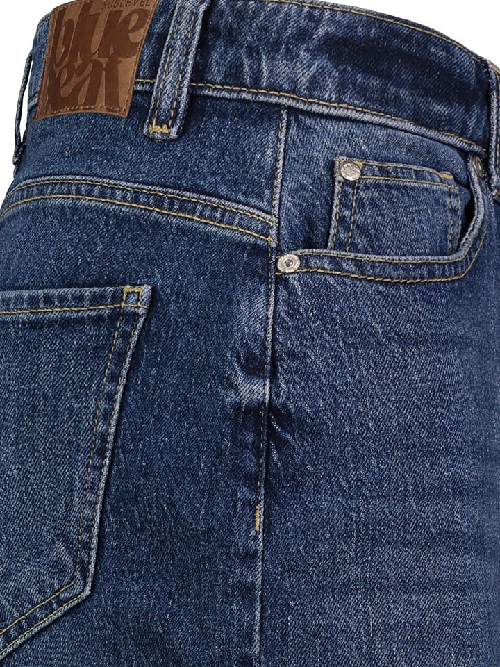 Sublevel Jeansrock in Dunkelblau günstig kaufen