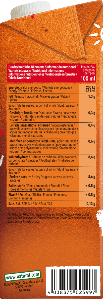 Haferdrink, natural, 1 l