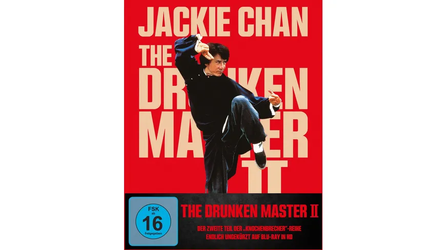 Drunken Master 2 - Mediabook  (Blu-ray+DVD)