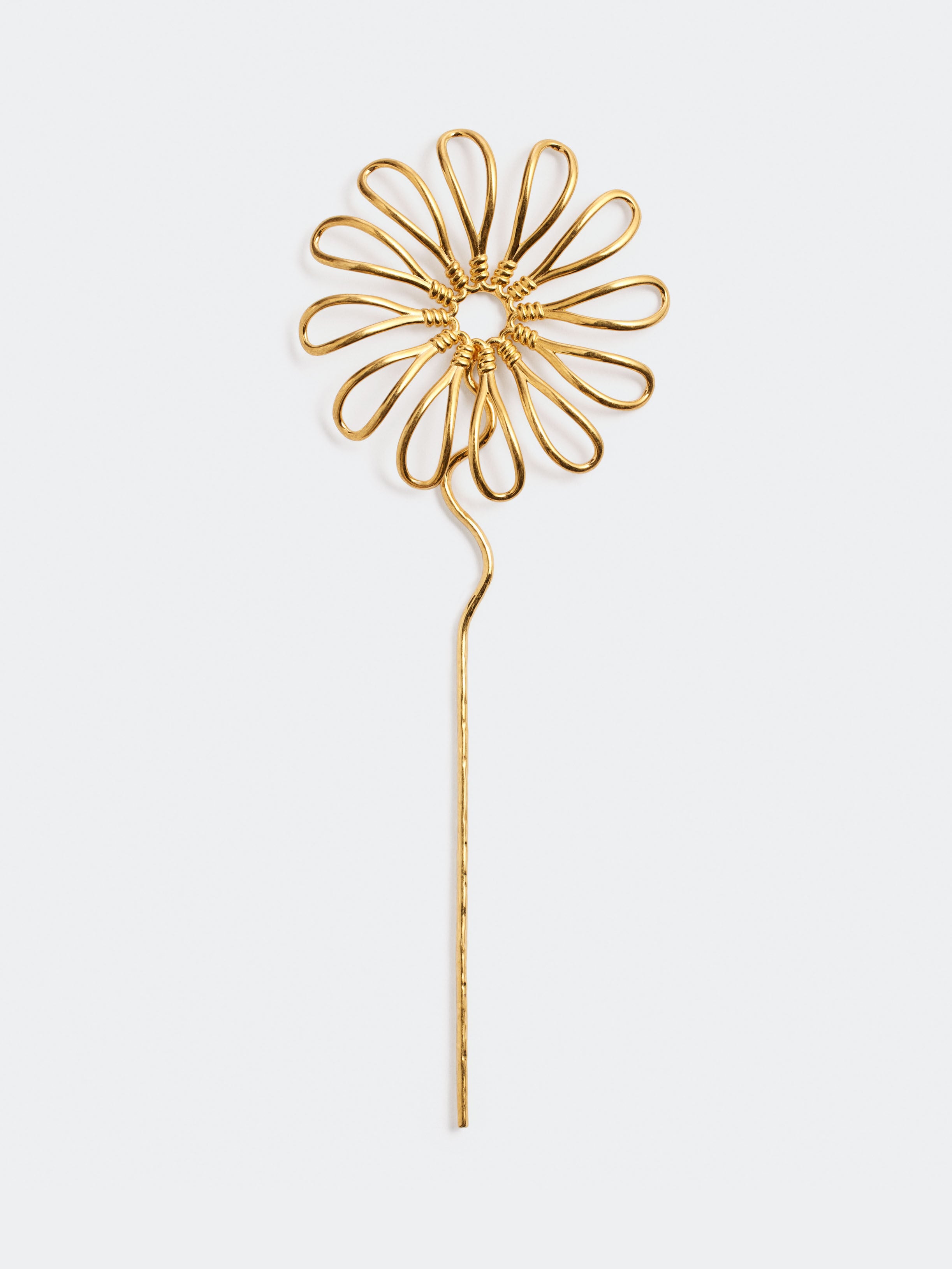 Le pic à cheveux fleur