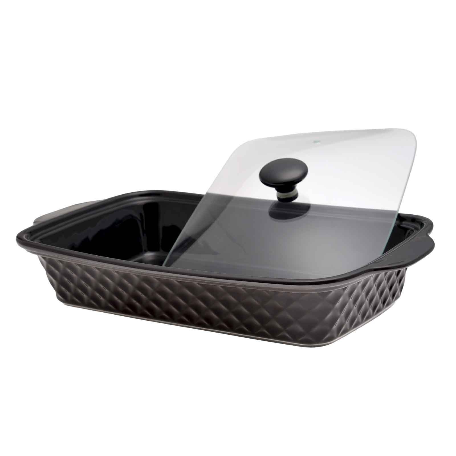 4BIG.fun Backform Speisenwärmer 3 L Wärmebehälter Chafing-Dish, (Keramik-Chafer Buffetwärmer)