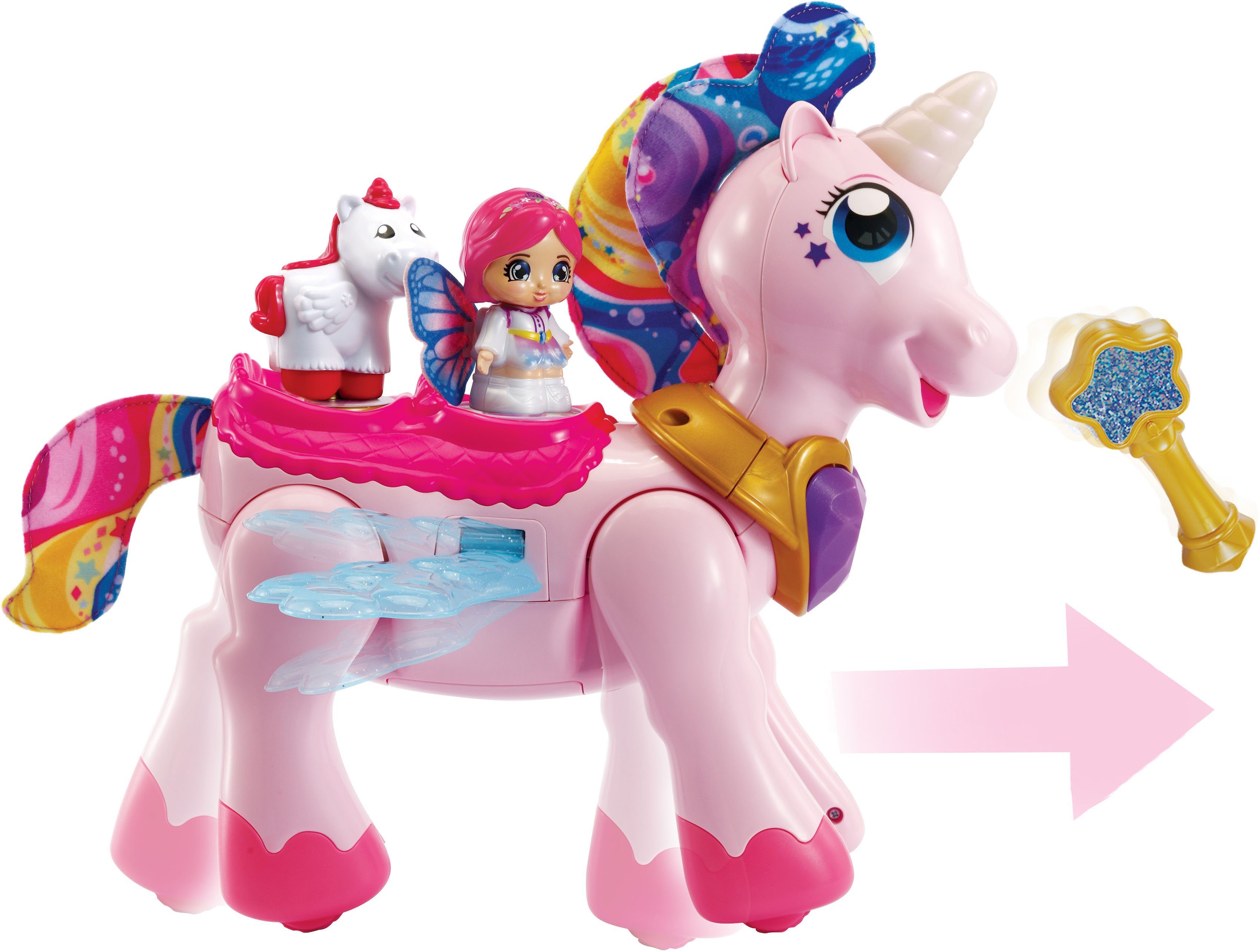 Vtech® Spielfigur VTechBaby, Leuchtendes Zaubereinhorn, mit Soundeffekten
