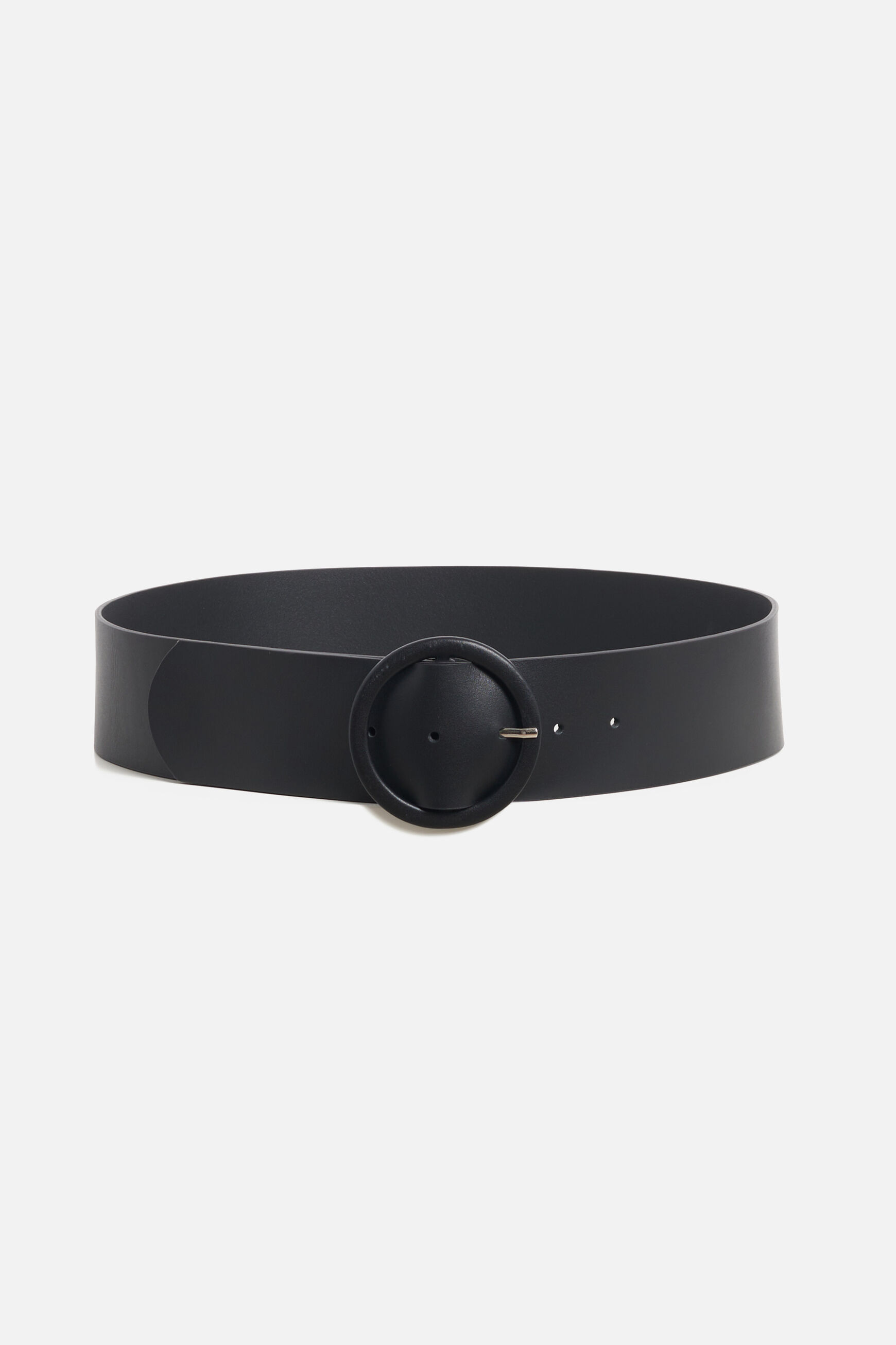 ceinture jule 100% cuir noir femme